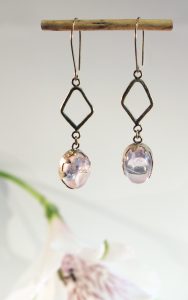 pink morganite cabochon