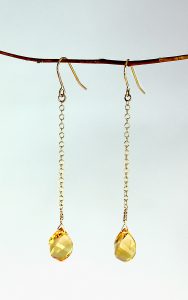 twisted golden citrine